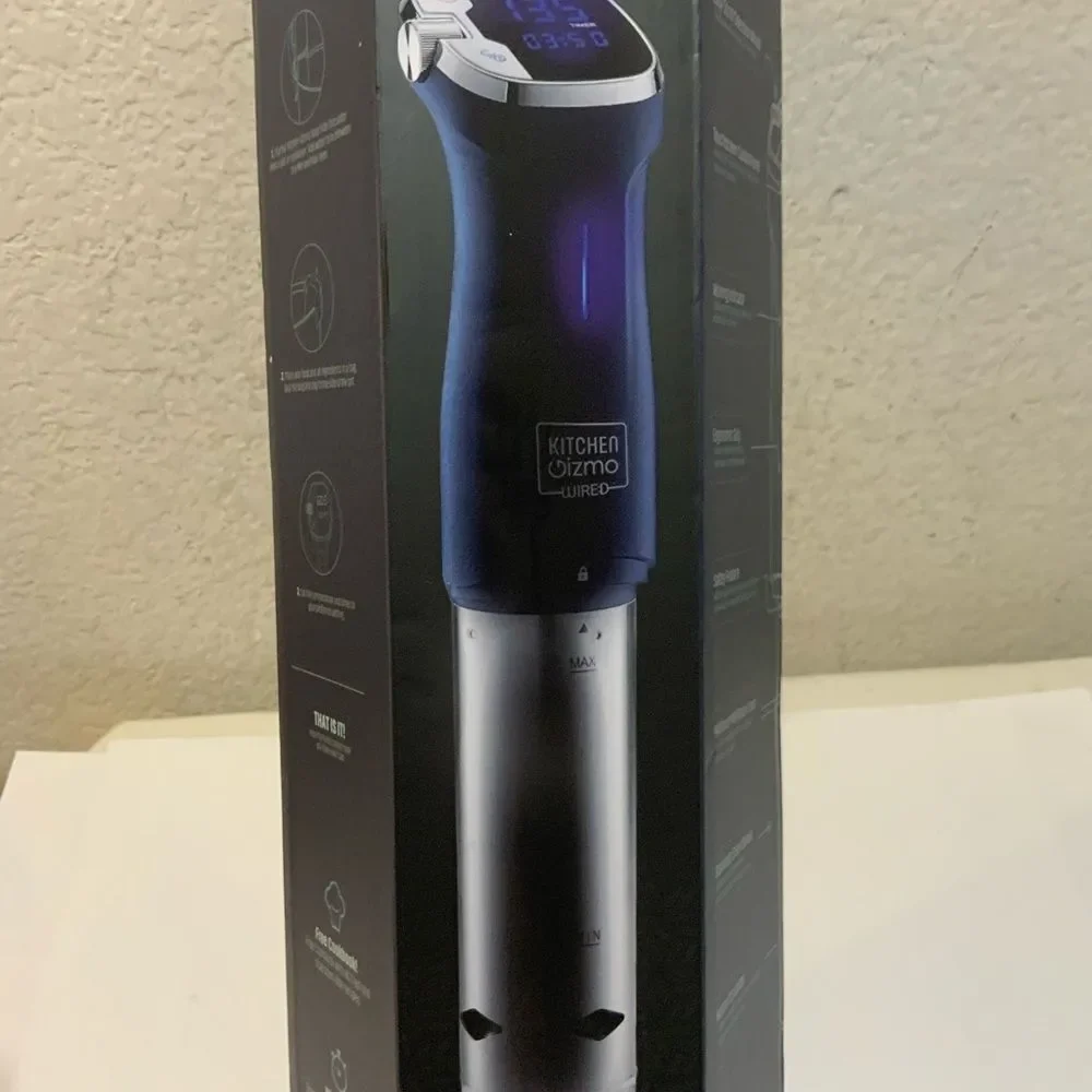 Kitchen Gizmo, Sous Vide Immersion Circulator, 800W Grey Circulator Stick